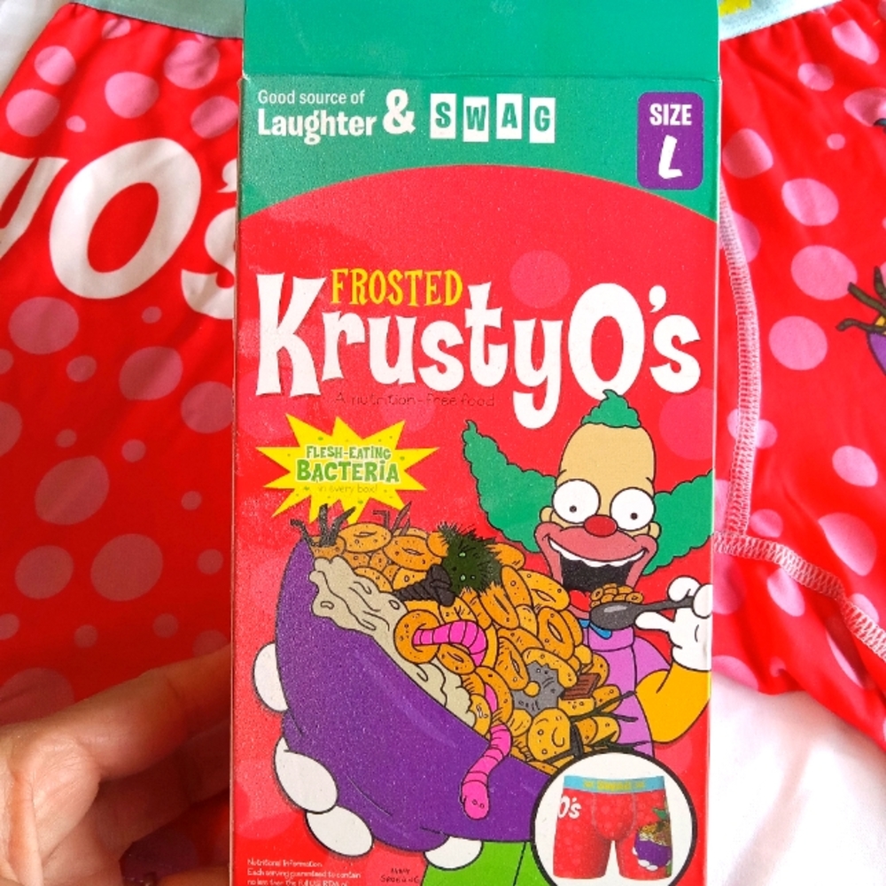 The Simpson swag super retro mens boxers